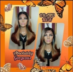 New, HD Lace, 3.5" T-Parting, Baby Hairs, Lace Front Wig
